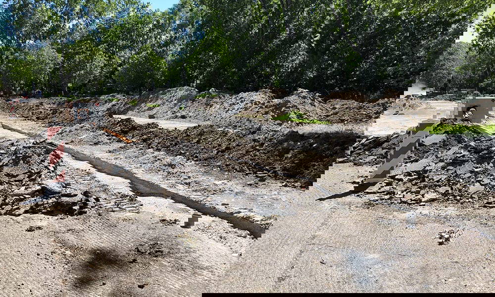 afzetting 4 sportpark Thurlede Schiedam Beatrixpark Parkweg